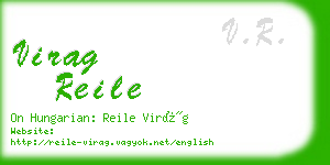 virag reile business card